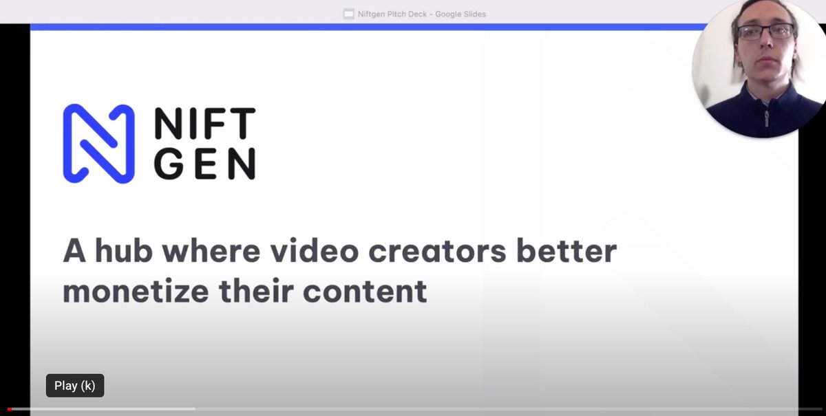 Algorand Accelerate (@algorandeurope) on Twitter photo @niftgen is a hub that empowers video creators to better monetise their content. They are building an ecosystem where users are actually rewarded for their engagement. You can re-watch their pitch here: bit.ly/3lJNpoN #web3 <a href="/AlgoFoundation/">Algorand Foundation</a> @niftgen is a hub that empowers video creators to better monetise their content. They are building an ecosystem where users are actually rewarded for their engagement. You can re-watch their pitch here: bit.ly/3lJNpoN #web3 <a href="/AlgoFoundation/">Algorand Foundation</a>