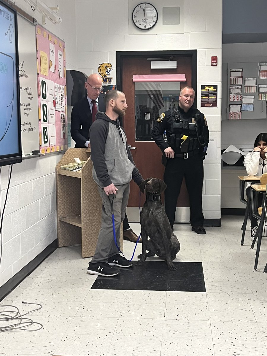 Thank you to #BPD for speaking with our business students about careers in law enforcement!!! Hearing your educational journey is inspirational! #BarnegatINSPIRES