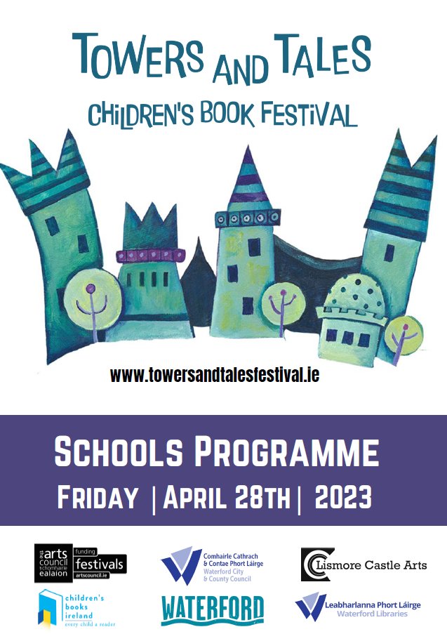 Applications now open to Waterford schools for @TowersandTales Festival and Book Gifting  📚 

waterfordlibraries.ie/towers-and-tal…