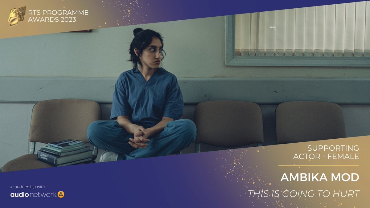 🏆 ROYAL TELEVISION SOCIETY AWARDS 2023

🤩 Congratulations to 
<a href="/ambikamod/">🌼</a> for winning the award for BEST SUPPORTING ACTOR - FEMALE at this year's ROYAL TELEVISION SOCIETY AWARDS!