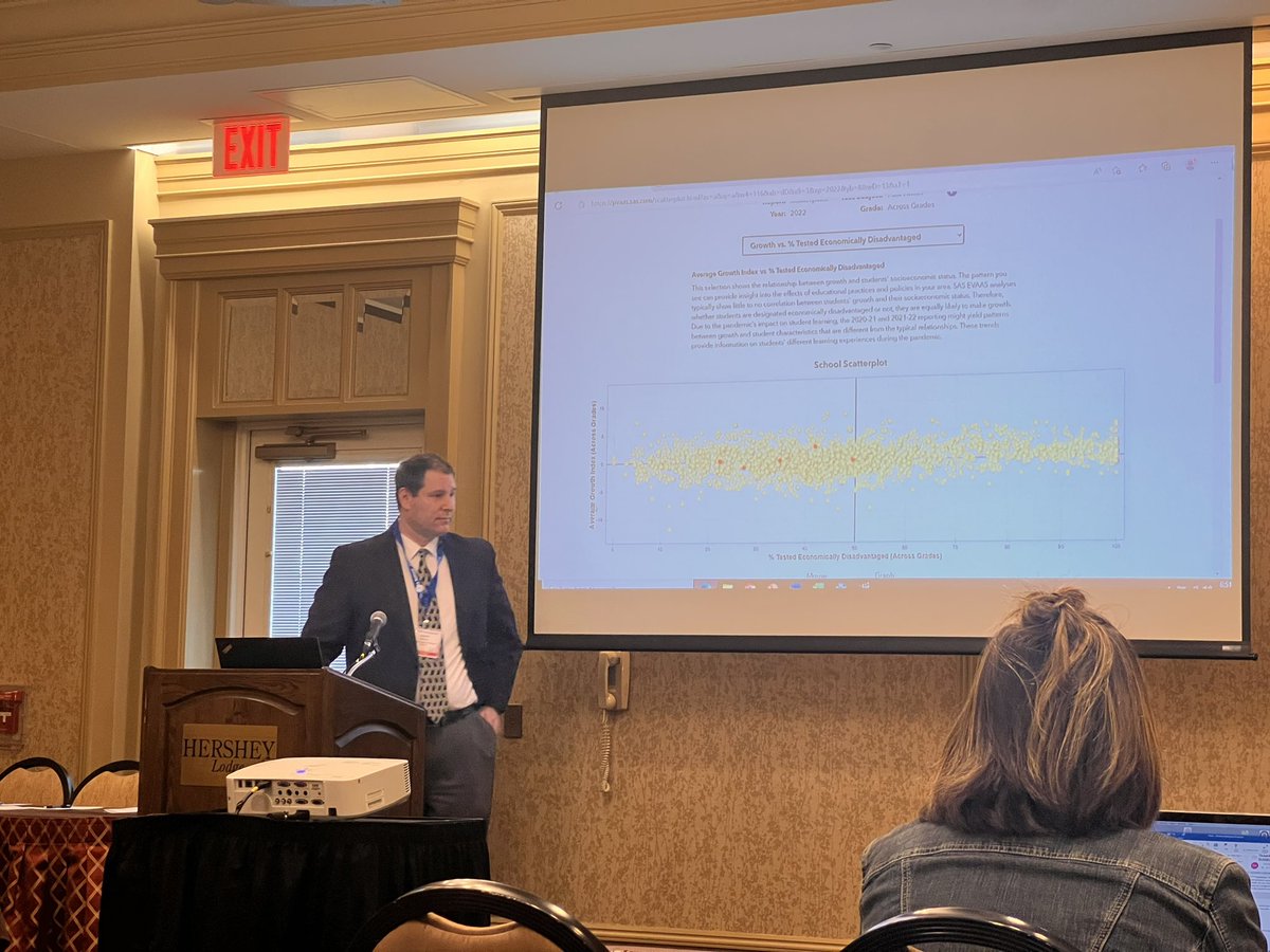 Loved starting the last day of #pdedatasummit2023 with <a href="/jasonmurray72/">Jason Murray</a> looking at data trends ! Well done, friend!