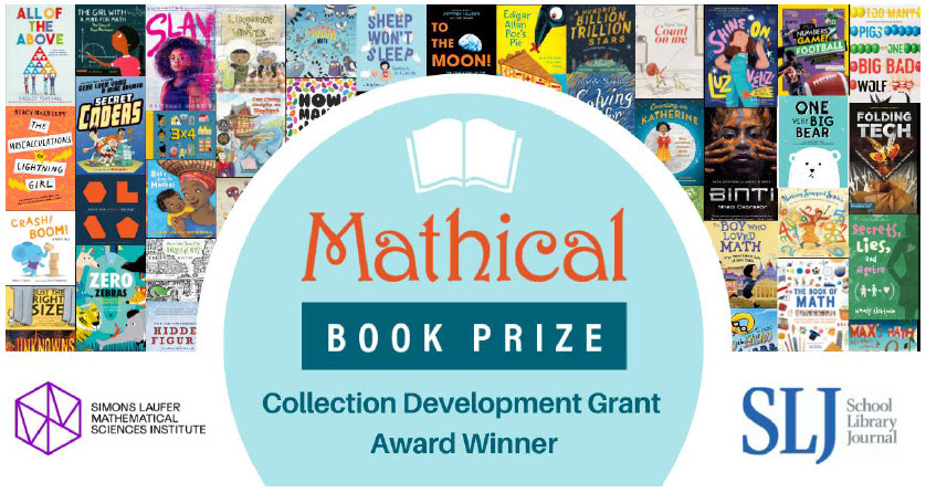 We're excited to announce that Westlawn has been awarded a Mathical Book Prize Collection Development Award by @mathmoves and @sljournal to expand our collection of award-winning #mathicalbooks! You can check them out at mathicalbooks.org