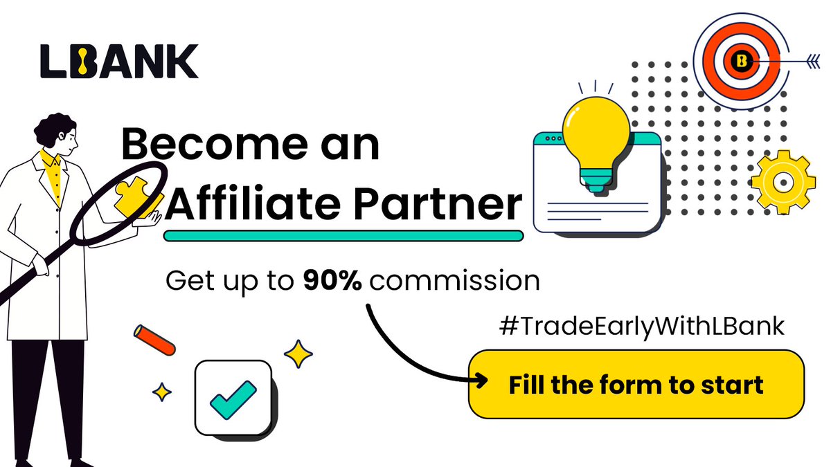 LBankAfrica's tweet photo. 📈📉Trade Early With LBank and earn massively 💰

Become our Partner today

Apply... Share ... Earn .. 

Apply here: 👇
https://t.co/Z7msfEvfiJ

#LBank #TradeEarlyWithLBank #BecomeOurPartner https://t.co/qJquCHHSgu