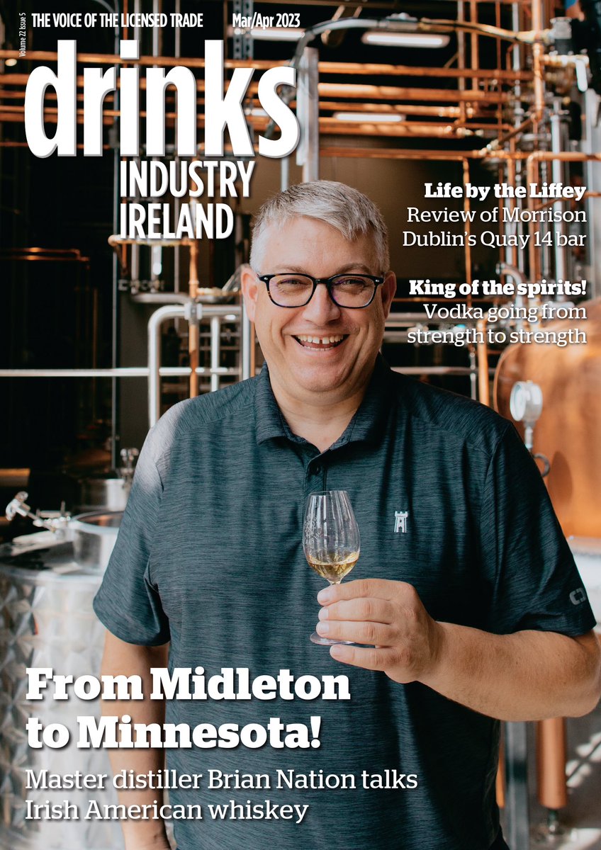 Our March/April issue is out now. Highlights include our feature with Brian Nation, master distiller of Keeper's Heart. #Bar profiles with Quay 14 in the Morrison Dublin Brand reports on #rum #vodka, #mixers & #cider. View the digital version here lnkd.in/gsM4PS9c