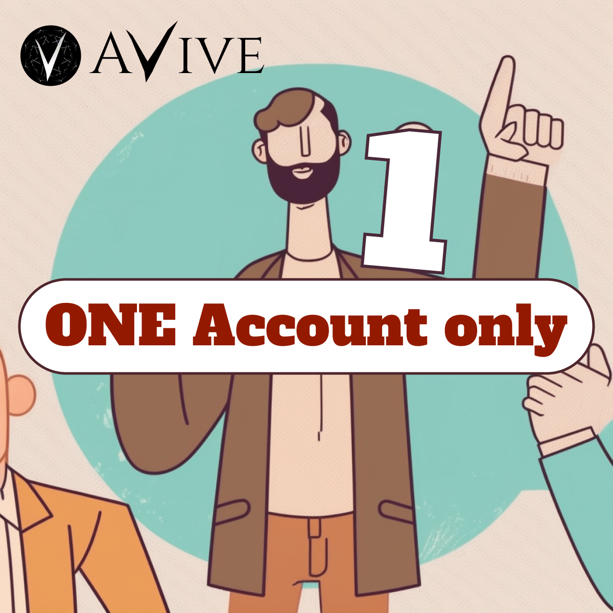 📢#AviveApp Rule: Each mobile can only register one account

If you try to register/login to multiple accounts on the same device, you will NOT get OTP.

We have an aggressive anti-cheating mechanism. 

👉Cheating will lead to permanent ban!