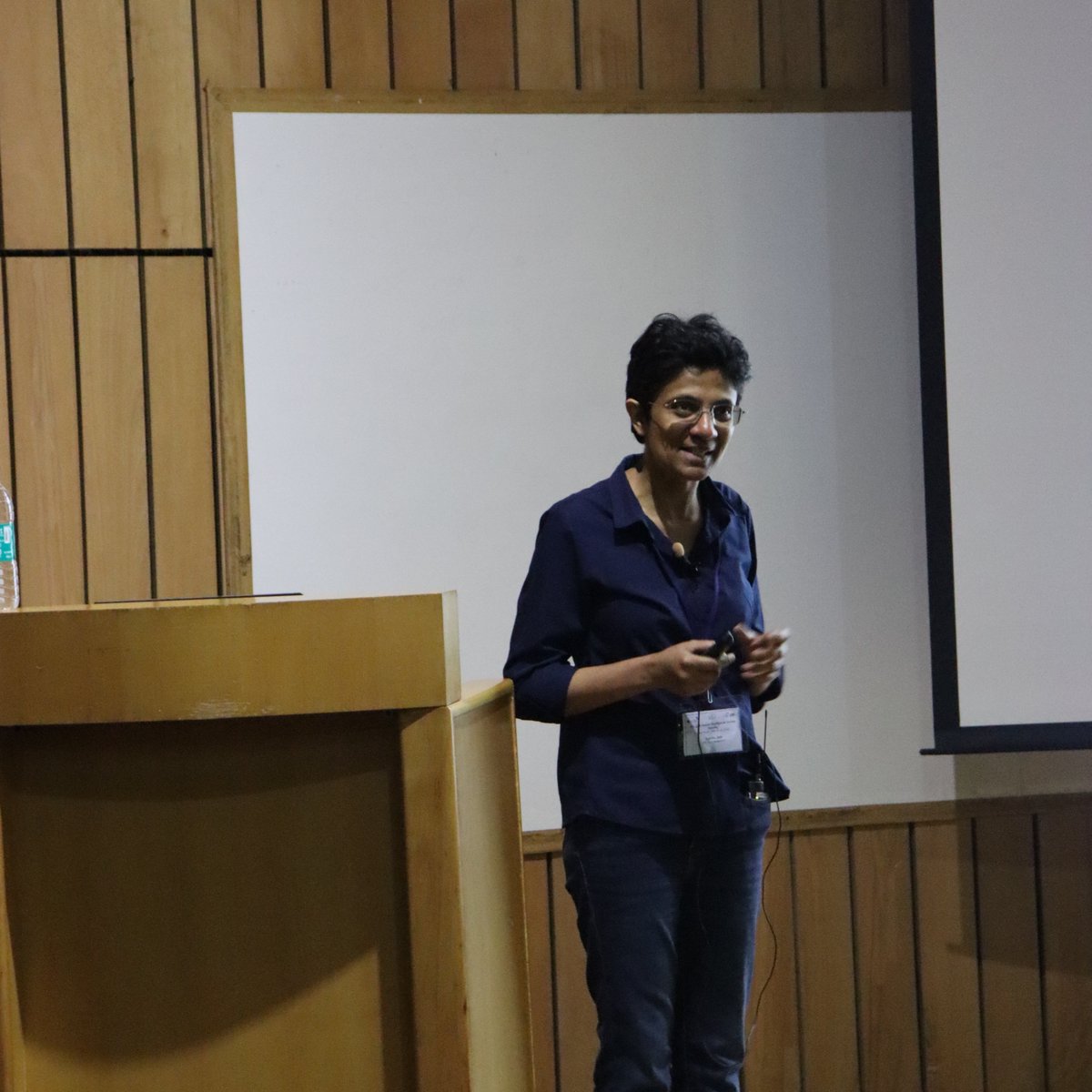 NCBStheory's tweet photo. The tenth mini-symposium of #IBS2023 explored "#Modelling Across #Scales".
Chaired by #RSwaminathan, it included talks by:
- @Vijay_K_Murthy
- #KavitaJain
- @sandeepdusk
#ActivePatterns #CellDivision #Polarity #Polygenic #Adaptation #ReactionNetwork #Structure #Dynamics @jncasr https://t.co/VDxO9Yw3XE