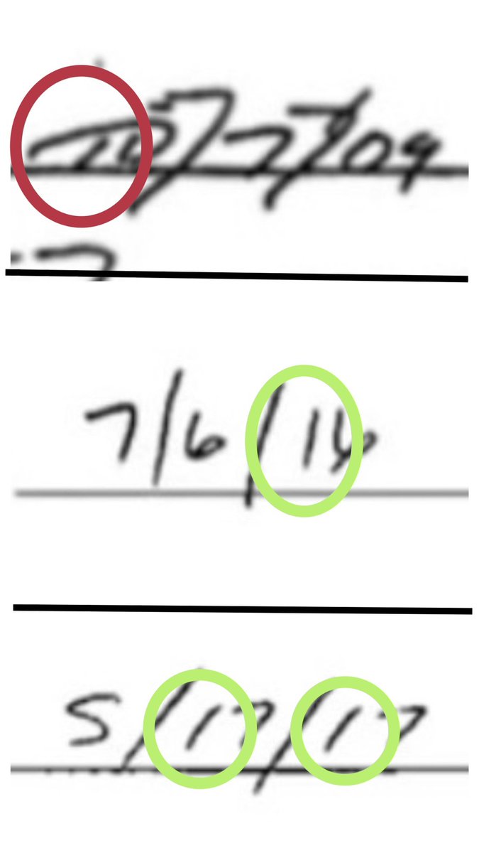 shoegaze4u's tweet photo. Take notice on how different the number „one“ is written:
1 vs. l
Chesters will, First codicil, Second codicil
#ChesterBennington https://t.co/rhGZ72A0EA
