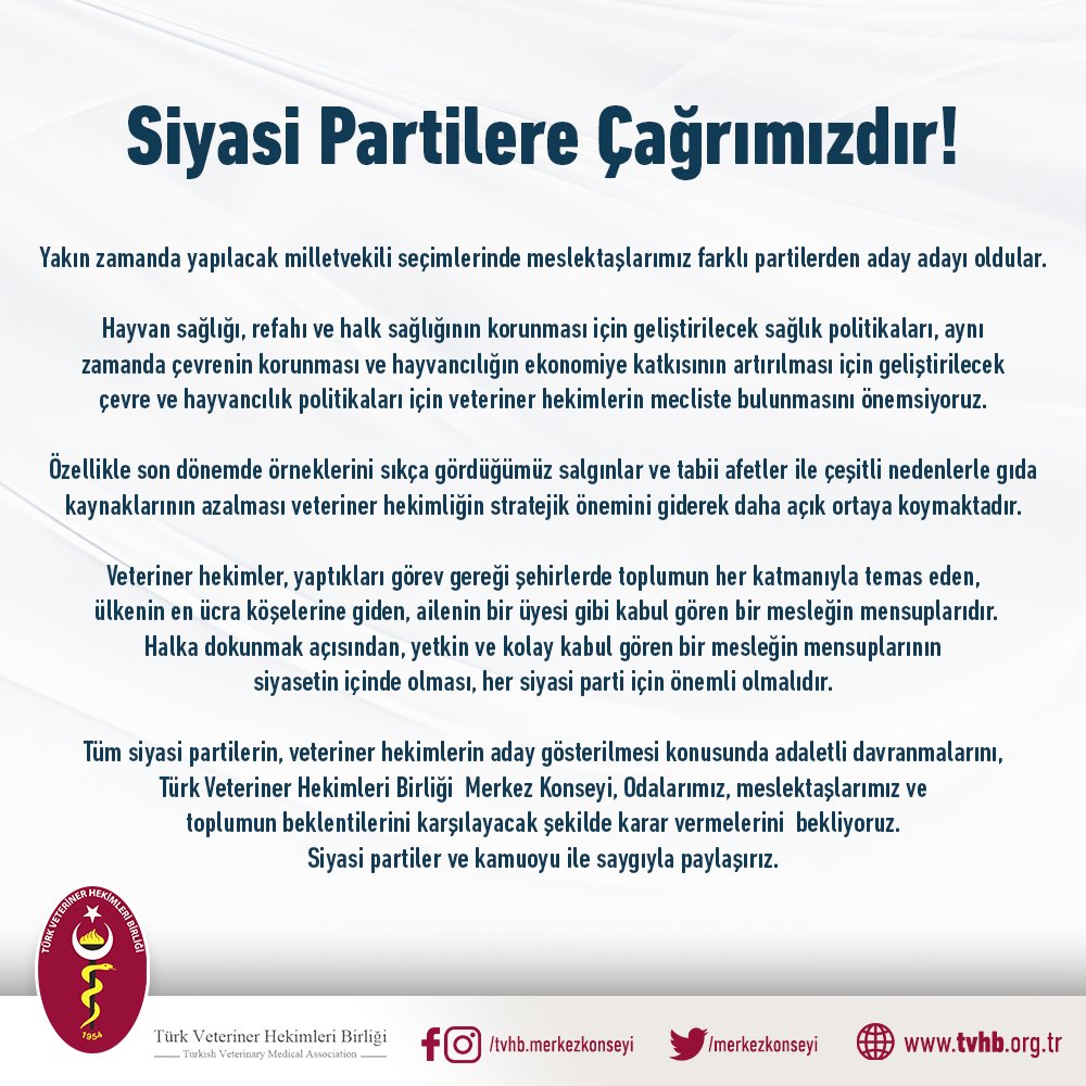 Siyasi Partilere Çağrımızdır!
🔽
tvhb.org.tr/2023/03/29/siy…
