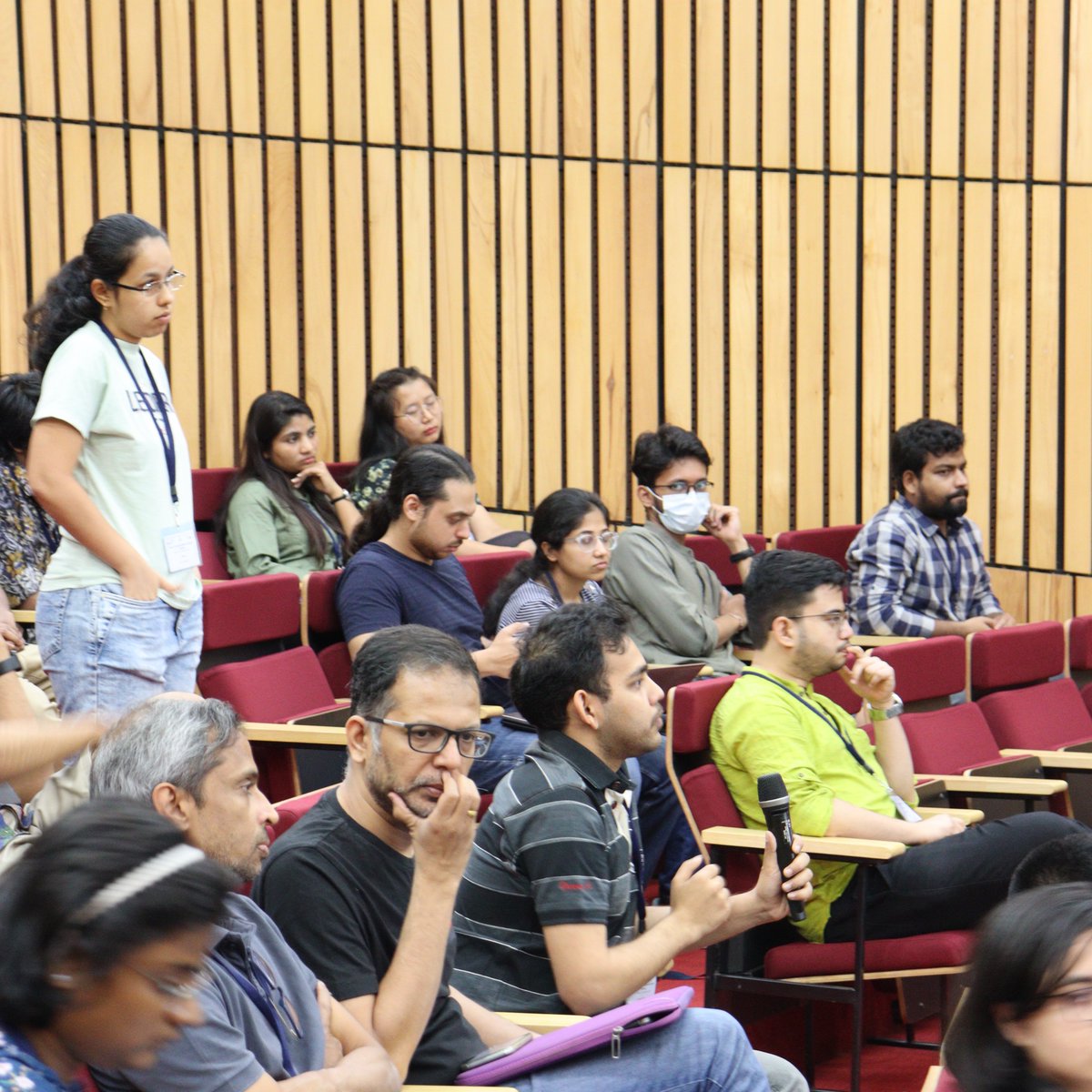 NCBStheory's tweet photo. The tenth mini-symposium of #IBS2023 explored "#Modelling Across #Scales".
Chaired by #RSwaminathan, it included talks by:
- @Vijay_K_Murthy
- #KavitaJain
- @sandeepdusk
#ActivePatterns #CellDivision #Polarity #Polygenic #Adaptation #ReactionNetwork #Structure #Dynamics @jncasr https://t.co/VDxO9Yw3XE