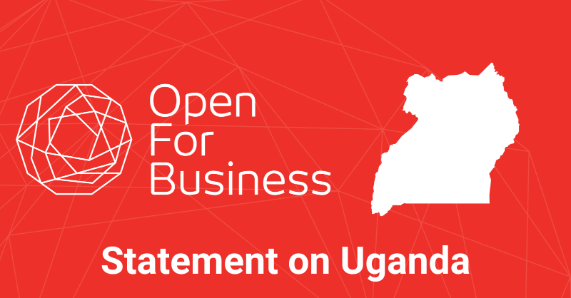 openforbusiness's tweet photo. Today, @OFB_LGBT told President Museveni directly that Uganda’s Anti-Homosexuality Bill is bad for Uganda’s people and its economy. As a coalition of global companies–many operating in Uganda–we ask the President to stop this Bill. Learn more and share our Business Statement: