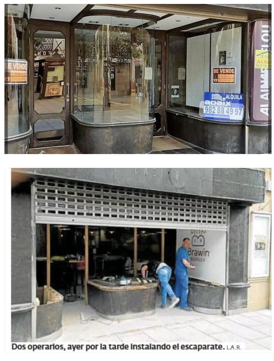 MONFORTE 
Patrimonio obriga a “reconstruir” os escaparates demolidos, e os operarios intentan facer unha IMITACIÓN. Pero pensamos que non lles está quedando igual 

<a href="/vozlemos/">La Voz de Lemos</a> <a href="/MonforteLemos/">Concello de Monforte</a> <a href="/onda0monforte/">Onda Cero Monforte</a> <a href="/RibeiraSacra_EP/">RibeiraSacra_EP</a> <a href="/nogueiro112/">ADRIAN NOGUEIRO</a> <a href="/COAGLugo/">COAG Lugo</a>