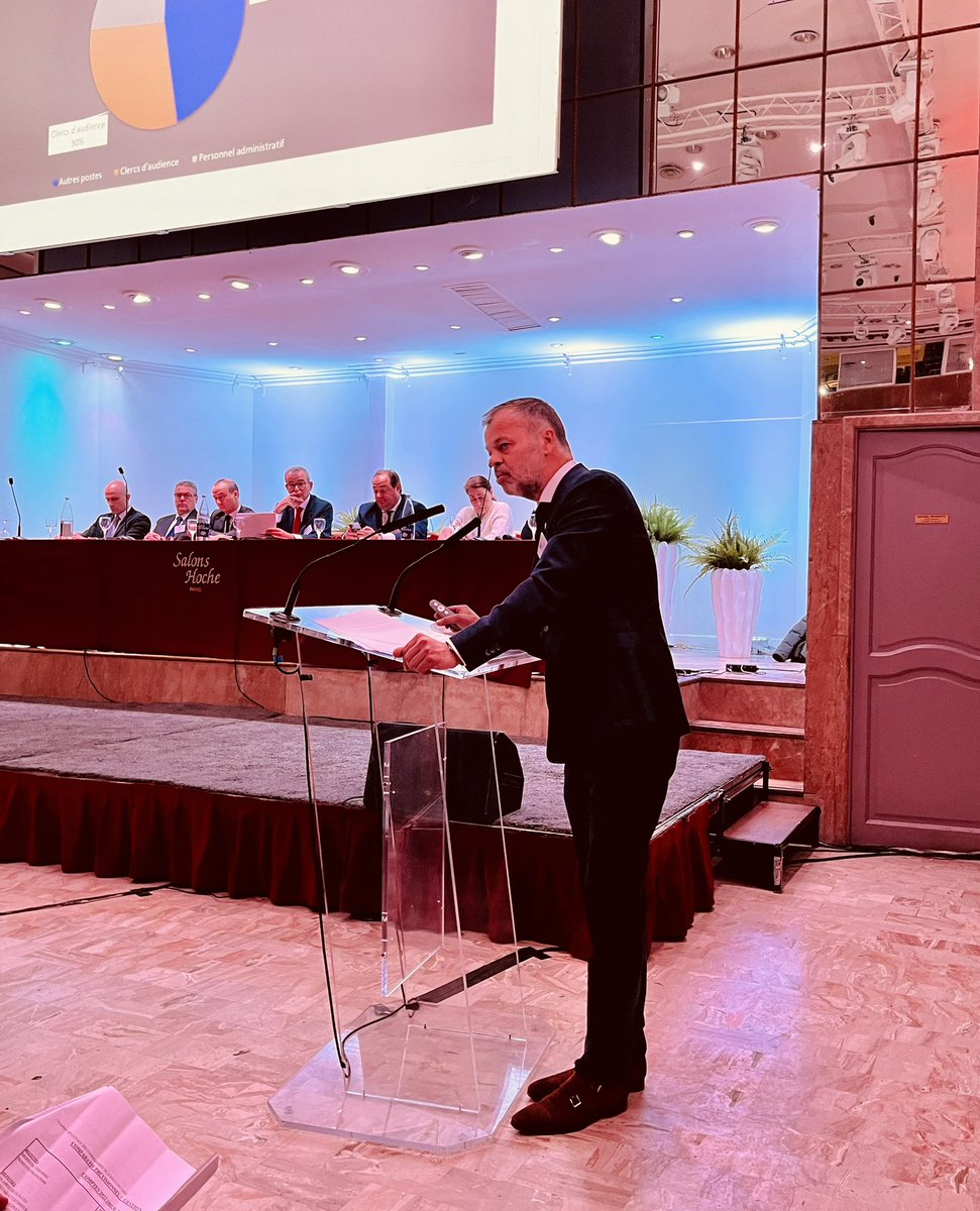Intervention de Me Arnaud de Montalembert, Trésorier de la chambre régionale