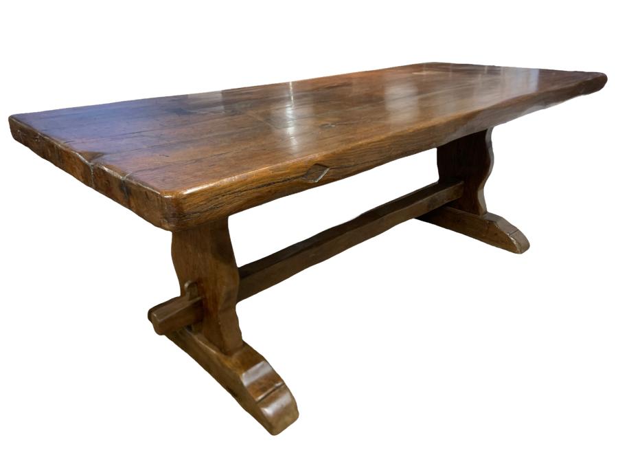 AntiqueTables1's tweet image. Antique Rustic Oak Trestle Farmhouse Table 

bit.ly/3KjaKqN

#trestletable #antiquefarmhousetable #antiquetable #farmhousetable #antique #furniture