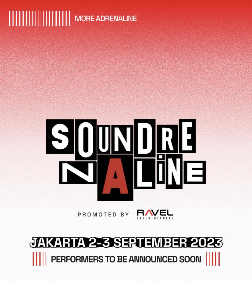 SOUNDRENALlNE's tweet photo. Just be ready you guys. Enough said.

#soundrenaline2023 #moreadrenaline https://t.co/81BAvDMOcB
