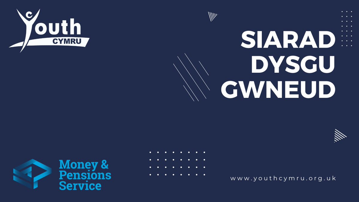 Ydych chi'n Ddarparwr Addysg Ariannol yng Nghymru? Hoffem i chi gymryd rhan yn ein grŵp ffocws ar-lein i drafod eich barn ar sut mae pobl ifanc yn dysgu am arian.
Dydd Iau 30 Mawrth am 4pm - 5pm
#SiaradDysguGwneud <a href="/MoneyPensionsUK/">Money and Pensions Service (MaPS)</a> #Cyllid
buff.ly/3IYgJ2o