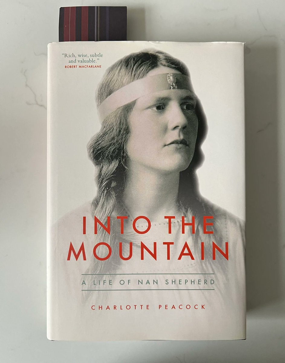 DrRachaelPurse's tweet photo. I've read The Weatherhouse, Quarry Wood, The Living Mountain and In The Cairngorms, but now I've finally gotten round to reading @thecpeacock biography of Nan herself. I'm learning a lot about Scottish literature in the process, I highly recommend it! https://t.co/9z74piSVgP