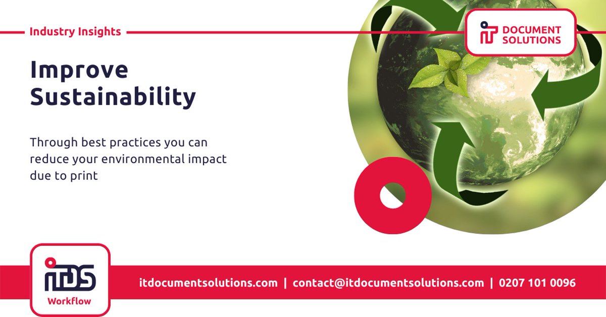 ItdsKnowledge's tweet image. By rationalising your #PrintInfrastructure and embracing change within the business to shape smarter #printing practices you can reduce print waste, whilst lowering your #CarbonFootprint.

Find out more about the best practices to save energy and costs: eu1.hubs.ly/H03jJ0w0