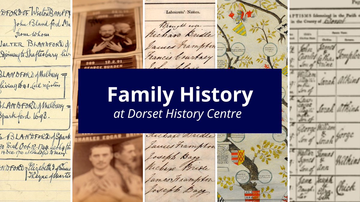 Looking for your #Dorset ancestors? Get started with our guide to #familyhistory: orlo.uk/jfZTo 

#WDYTYA #genealogy #ExploreYourArchive