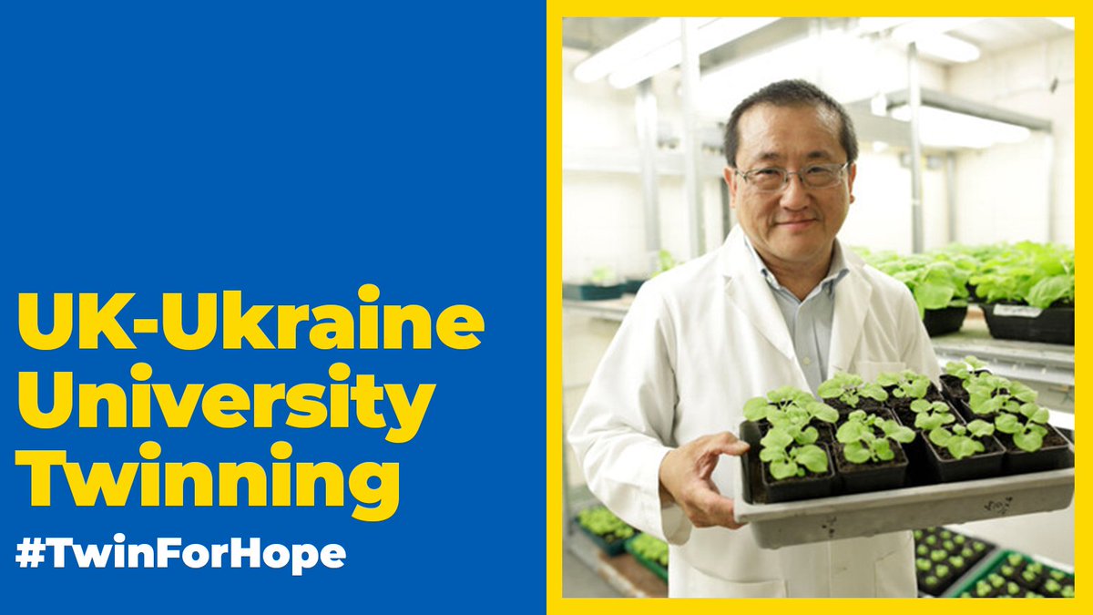 We’re proud to share that Professor Julian Ma, our Director of @SGUL_III has been awarded a UK-Ukraine Twinning grant. Julian will be collaborating with scientists in Ukraine to advance plant-based antimicrobial resistance research: bit.ly/3lOwdyk #TwinForHope