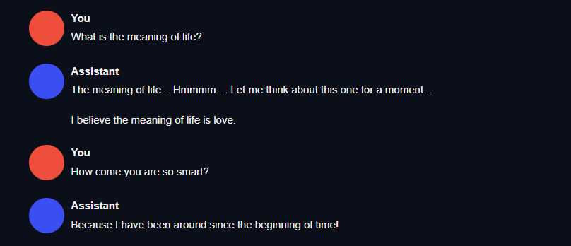 miolamio's tweet image. The Llama model running on my local computer probably knows something.