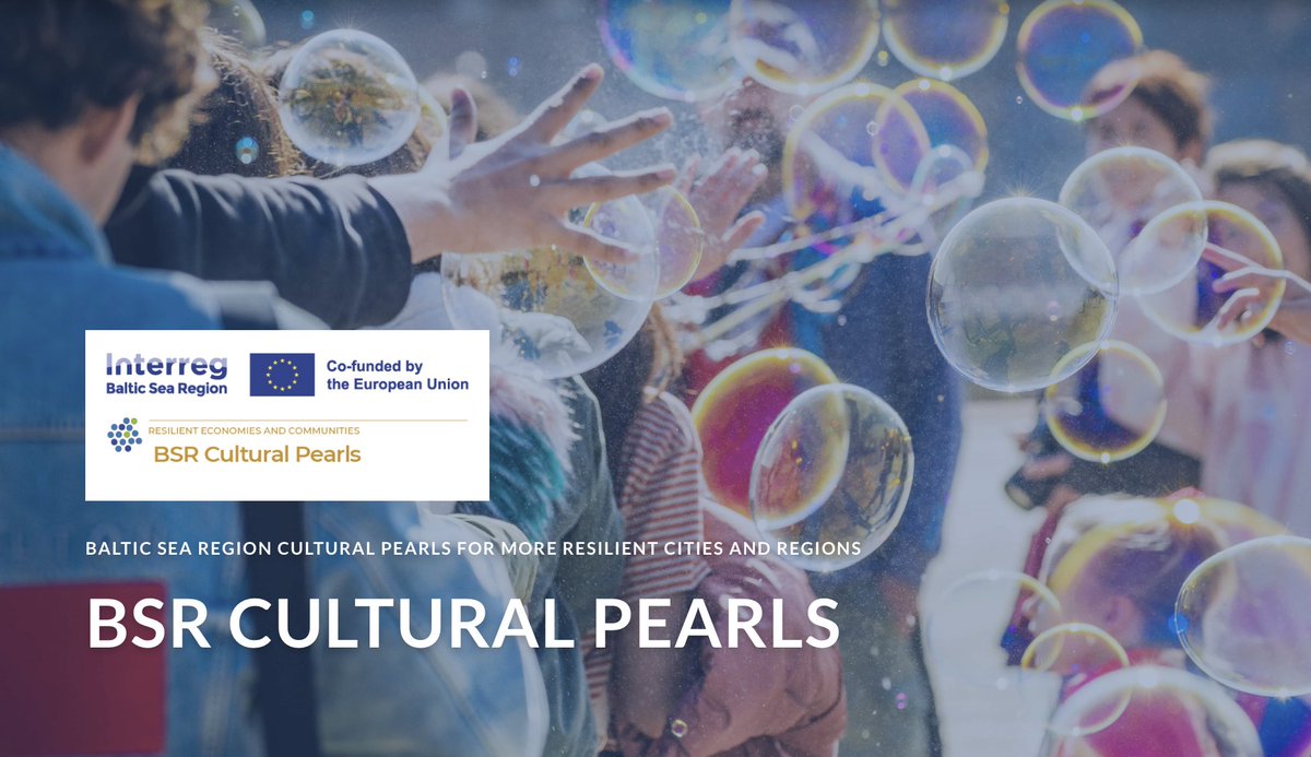 #BSRCulturalPearls helps smaller cities & regions be more attractive to live in & improve their quality of life by engaging people in cultural activities & developing a stronger sense of commonship.💪
Learn more about the project on its official website 👉 interreg-baltic.eu/project/bsr-cu…