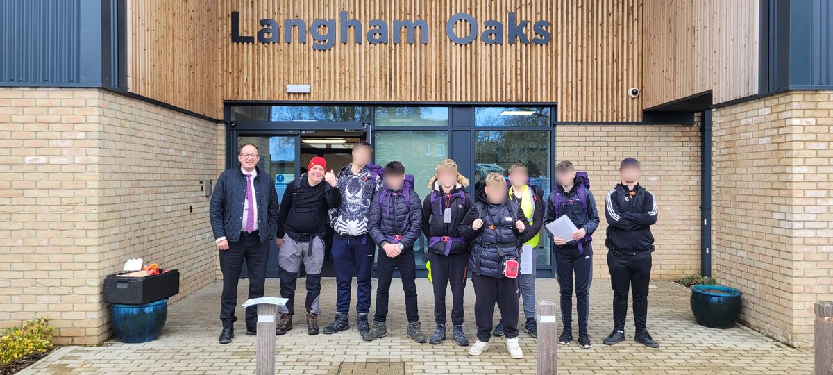 🧭Year 11 Students <a href="/LanghamOaks/">Langham Oaks</a> School embark on their final <a href="/DofE/">The Duke of Edinburgh’s Award</a> expedition. #Experience #Confidence #resilience #SEMH <a href="/SeaxTrust/">Seax Trust</a>