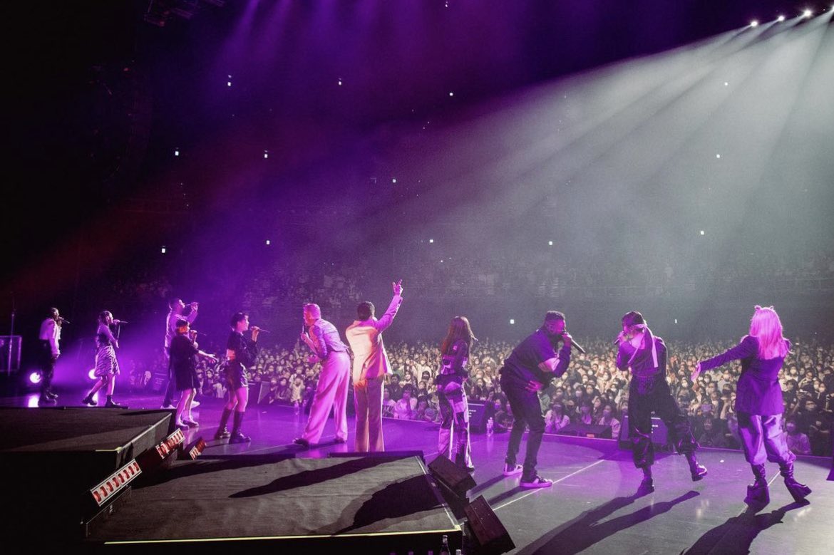 chartatonix's tweet photo. ✅ Leg 1 of #PTXTheWorldTour 2023 is now COMPLETE! 

This Asia-Australia leg spanned two continents with 11 shows, featured #PTXTheLuckyOnes live for the first time, invited special guest @LittleGleeMonst, and was blessed with Kirstin’s engagement! https://t.co/9je4BAggHB