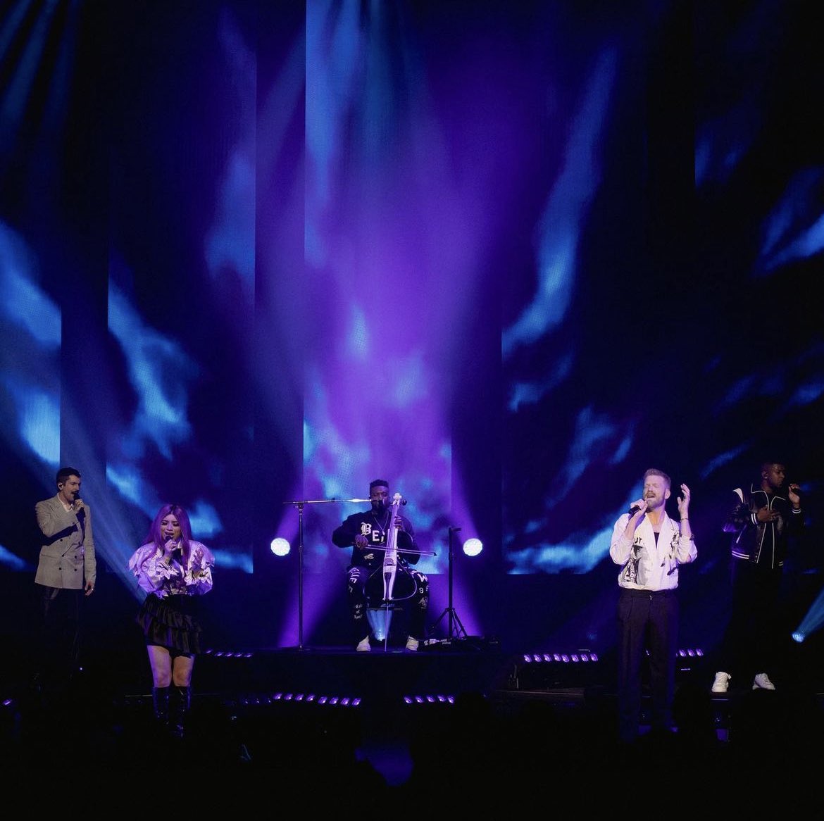 chartatonix's tweet photo. ✅ Leg 1 of #PTXTheWorldTour 2023 is now COMPLETE! 

This Asia-Australia leg spanned two continents with 11 shows, featured #PTXTheLuckyOnes live for the first time, invited special guest @LittleGleeMonst, and was blessed with Kirstin’s engagement! https://t.co/9je4BAggHB
