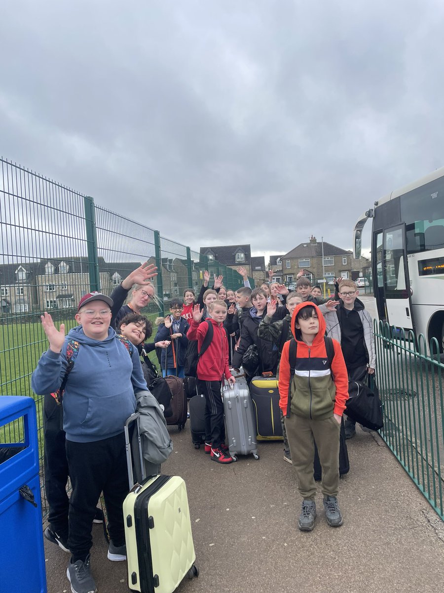 This is the second group setting off for their Outward Bound residential. 🚍

A few days of exciting activities ahead of them and some new friendships to make! 🙌