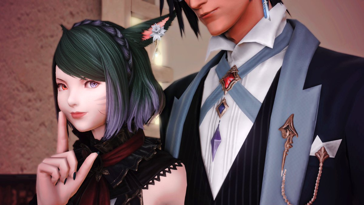 EscherStrange's tweet photo. "We absolutely swear we are up to no good." 

#STUDIO_RED (2/2)
Primal/Hyperion
Goblet W15 P4

#FFXIV #FF14 #GPOSERS #EorzeaPhotos #ElezenHours #miqote #XIV_PICTCLIP https://t.co/erj2FTNaI6
