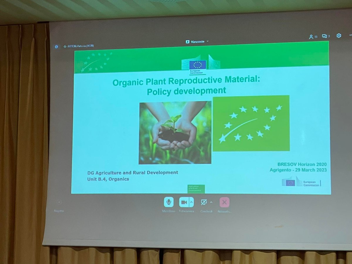 BRESOV_EU's tweet photo. The Final Conference of the #BresovEU began with the introductory session featuring speakers from @unict_it, the Italian Society for Horticultural Science, Insititute of Bioeconomy (IBE-CNR), Agr. and Forest Council of the Sicilian Region, @EUAgri and @FAO.
#organicagriculture https://t.co/L5W3zFq6fv