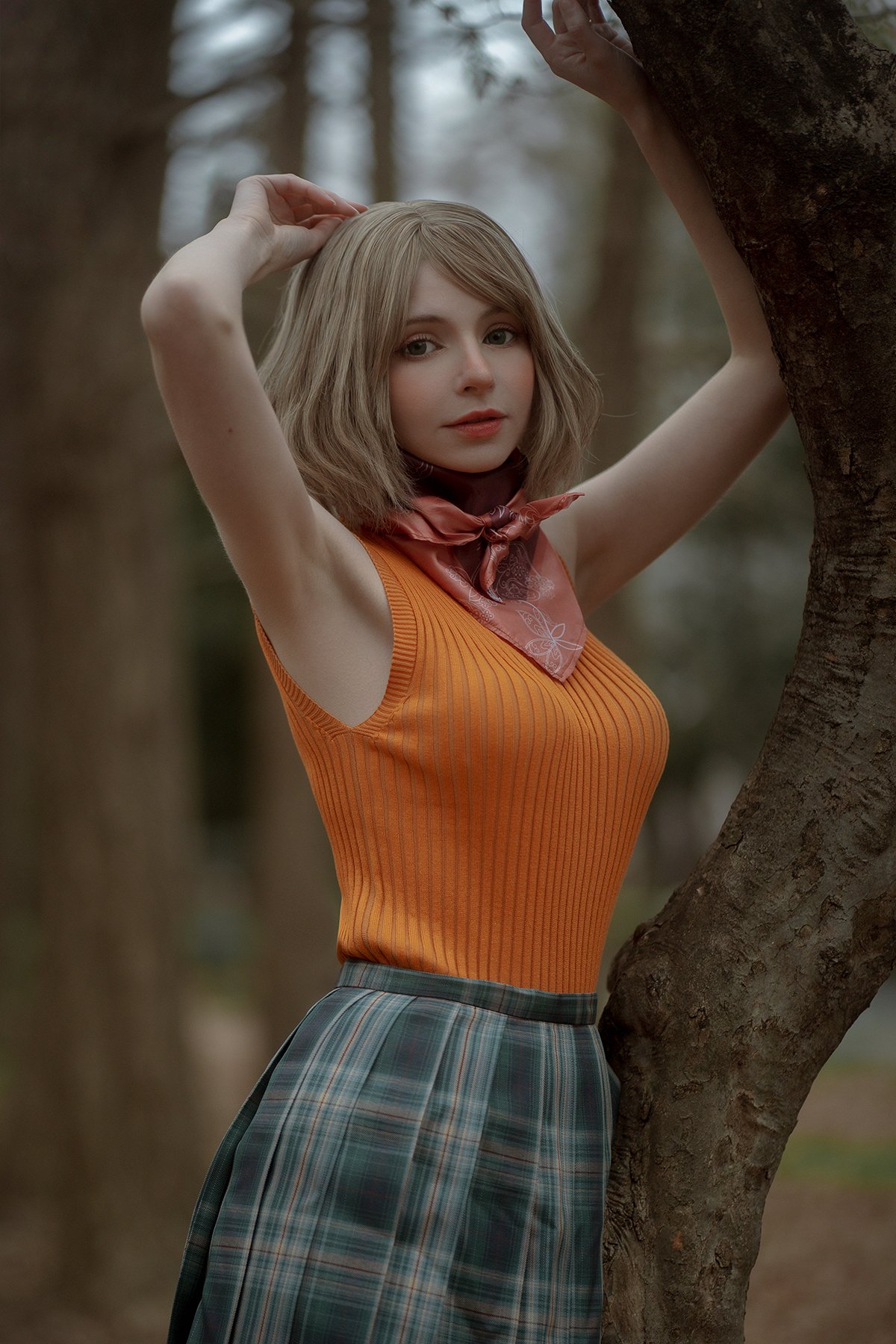 Body Capture Model for Ashley Graham in RE4 Remake - Peach Milky :  r/residentevil