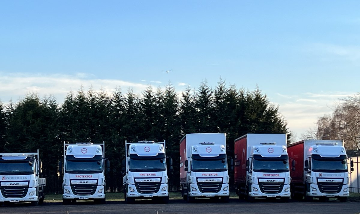 The fleet is parked up and ready for the next day of deliveries. Visit our website and direct a Protektor vehicle to your site. 

Link in our bio.

#logistics #infrastructure #protektorgroup
