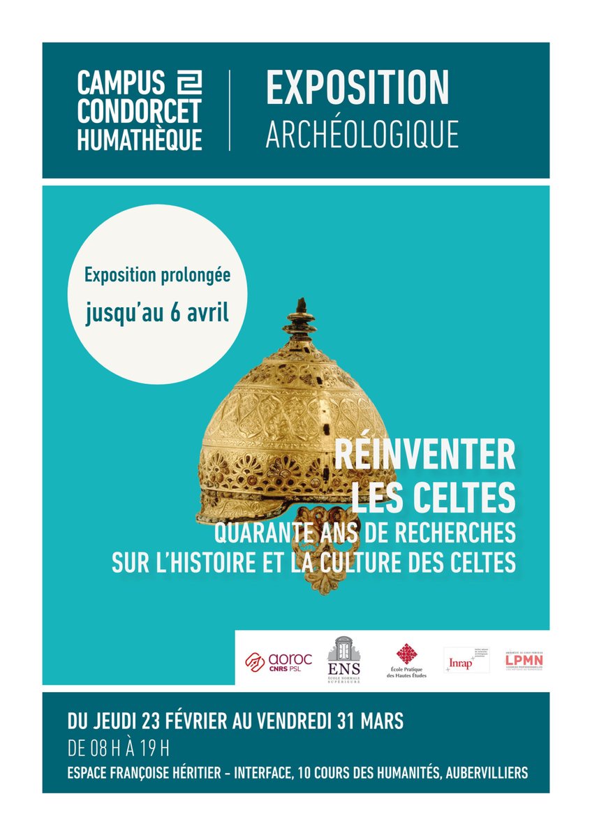 Humathèque Condorcet (@humatheque) on Twitter photo 🍀🗞️| L'exposition portée par le laboratoire <a href="/AOROC1/">Archéologie et Philologie d'Orient et d'Occident</a> est prolongée jusqu'au 6 avril
+ d'information sur l'exposition ⤵️
humatheque-condorcet.fr/fr/agenda-de-l… 🍀🗞️| L'exposition portée par le laboratoire <a href="/AOROC1/">Archéologie et Philologie d'Orient et d'Occident</a> est prolongée jusqu'au 6 avril
+ d'information sur l'exposition ⤵️
humatheque-condorcet.fr/fr/agenda-de-l…