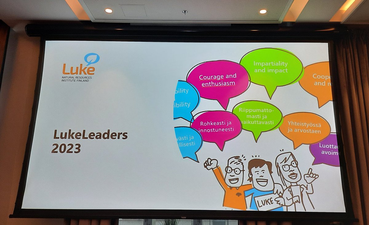 TuijaHeikkinen1's tweet photo. Kauan odotettu LukeLeaders aloitettiin juuri yli 100 lukelaisen voimin.
#luke #lukepeople #lukeleaders https://t.co/S4lNI4WzuT