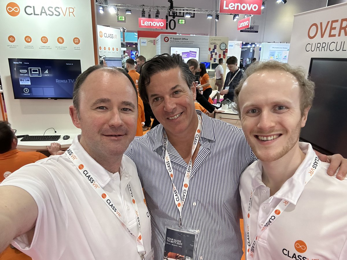 Mr Steer (@steeringedtech) on Twitter photo Excited to get started <a href="/Bett_show/">Bett Global</a> with <a href="/MrLux4DMoore/">Simon Luxford-Moore</a> & <a href="/yakir_falik/">Yakir Falik</a>! Representing <a href="/esmsedinburgh/">ESMS</a> & <a href="/ClassVR/">ClassVR from Avantis</a> #WeAreESMS #edtech Excited to get started <a href="/Bett_show/">Bett Global</a> with <a href="/MrLux4DMoore/">Simon Luxford-Moore</a> & <a href="/yakir_falik/">Yakir Falik</a>! Representing <a href="/esmsedinburgh/">ESMS</a> & <a href="/ClassVR/">ClassVR from Avantis</a> #WeAreESMS #edtech