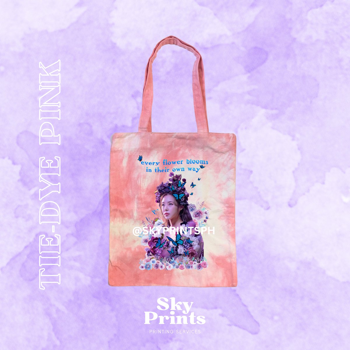 skyprintscrftph's tweet photo. 🙋‍♀️Hello everyone!

Introducing our Limited Summer Edition Fanmade Tie Dye Tote bag for Wheein's Birthday this April!🦋

✅ Tie Dye Blue
✅ Tie Dye Pink
✅ Tie Dye Gray

Hope you like it! Stay tuned for more updates!🥰
#HappWheeBirthday #Wheein 
#MooEventsMNL #SkyprintsPh https://t.co/HpqzoN8uxF
