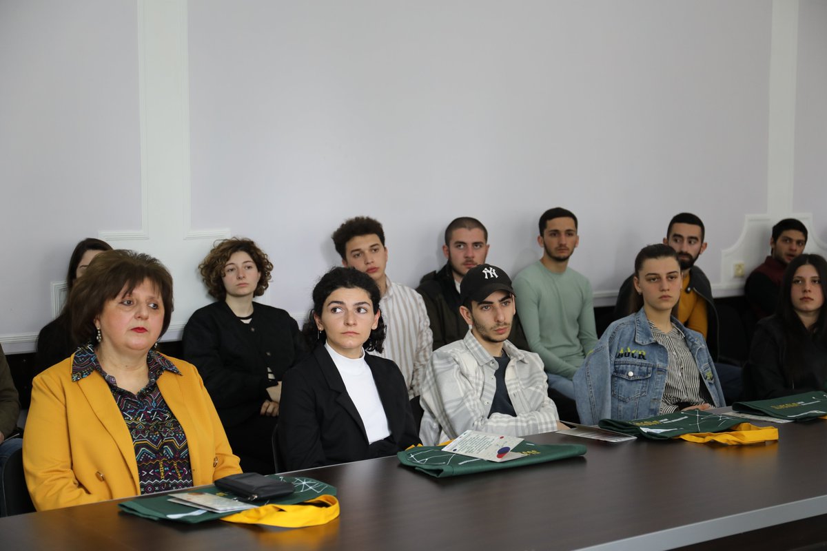 📣 Together with Iakob Gogebashvili Telavi State University, the Youth Network for Chemicals Management and Sustainable Development Goals initiative aims to create a learning network and ensure the active involvement of youth in issues of waste and chemicals management❗️
