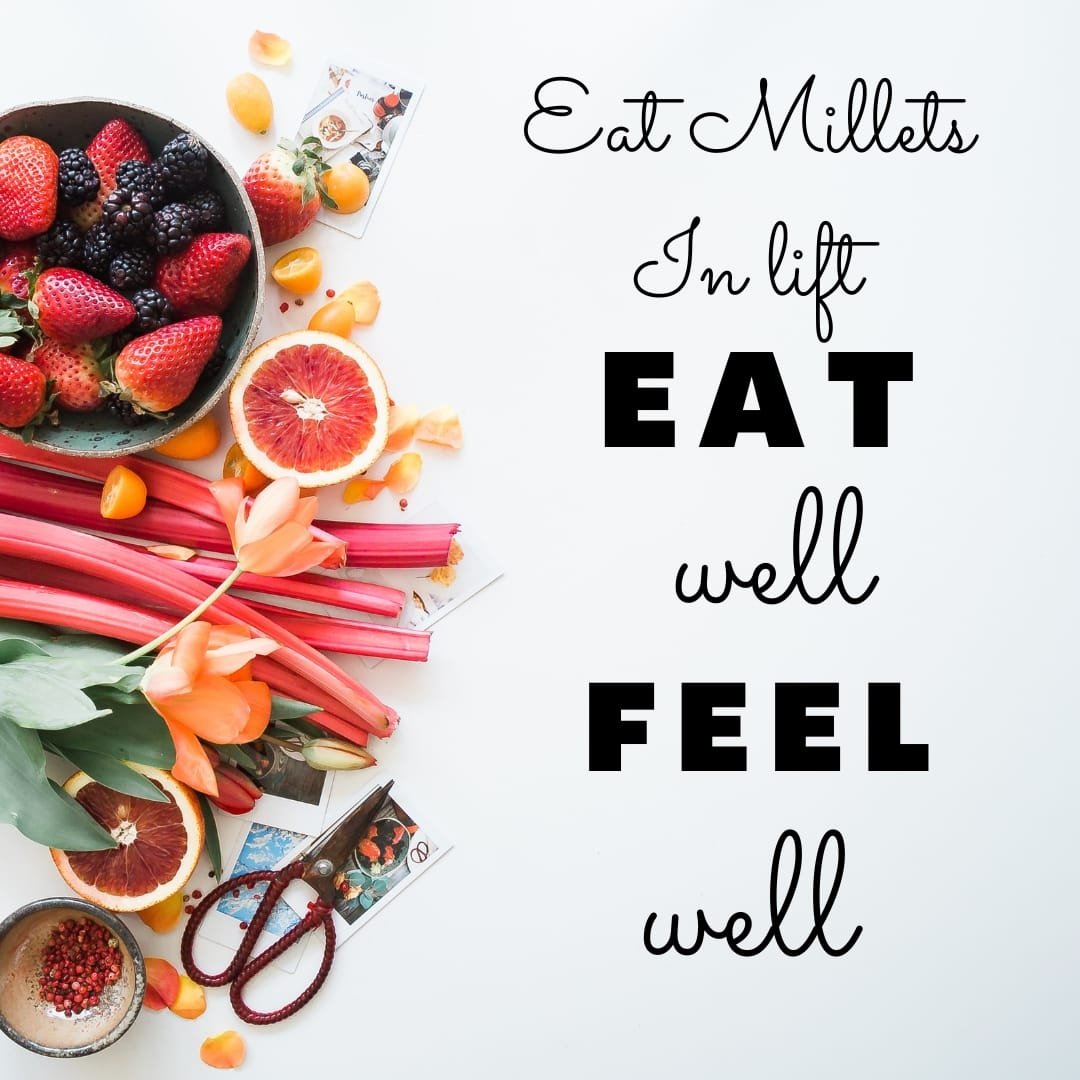 Celebrating Millets Year to Eat regular in meal and Be Healthy Forever.