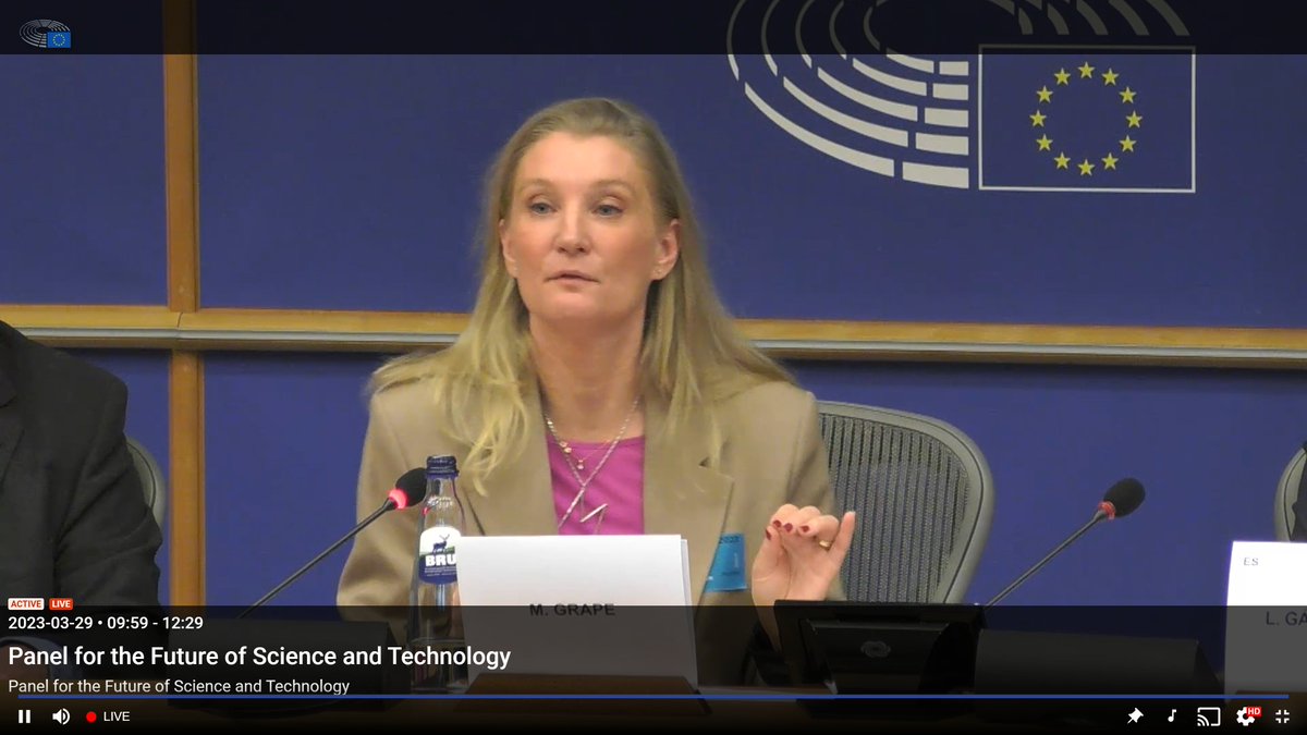 damidefelice's tweet photo. Malin Grape, #AMR Ambassador for Sweden, emphasizes the importance of investing in antibacterial R&amp;D and diversifying scientific approaches (from new drug classes to non-traditional therapeutics) at the #STOAevent on "Tackling Antimicrobial Resistance: from science to policy." https://t.co/agO1Kc7bZK