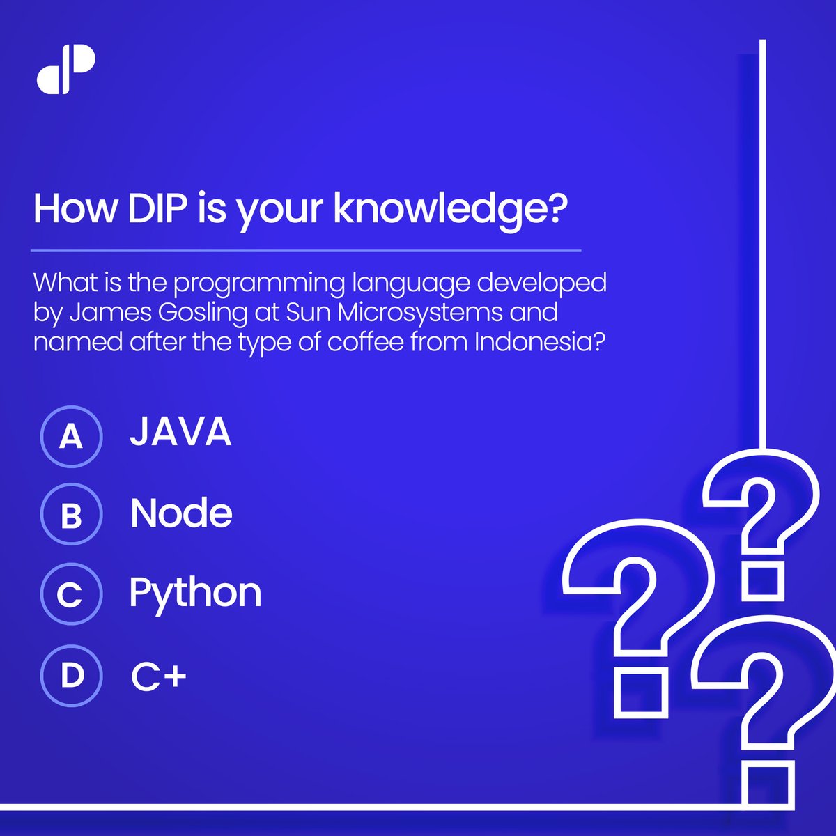DipFellows's tweet photo. Techies Assemble!!
We have a question for you. Please flood the comment section with your answers.
#DIPfellows #DIPFellowship #DIPTrivia #techtrivia #paidinternships #internship #internships #oppurtunity #internships2023 https://t.co/Ma2IkgMPsi