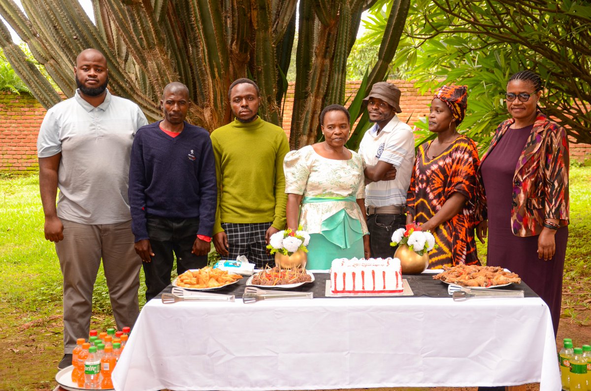 lmmalawi's tweet photo. On 28 March 2023, we celebrated the retirement of Mrs. Catherine Kamthunzi. She worked as an office assistant with Life Ministry Malawi for 20 years. The ministry flooded her with gifts, well wishes, and prayers.
#WeekReview
#HappyRetirement https://t.co/JYIcJRZIup