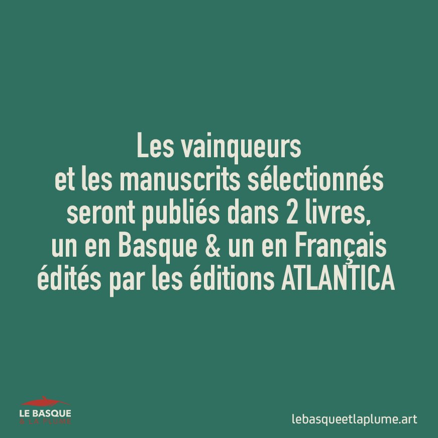Le basque et la plume tweet media