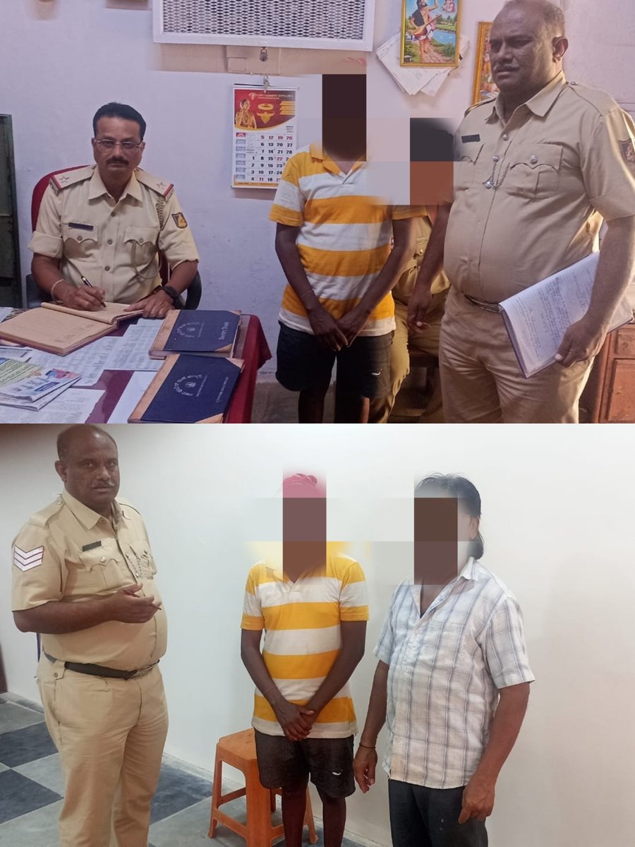 112Hubdwd's tweet photo. Ev ID-799785. ಹುಬ್ಬಳ್ಳಿಯ ಜೆ.ಸಿ.ನಗರದಲ್ಲಿ ಮಾನಸಿಕ ಅಸ್ವಸ್ಥ ವ್ಯಕ್ತಿಯೊಬ್ಬ ತಿರಗಾಡುತ್ತಿರುವ ಬಗ್ಗೆ ಸಾರ್ವಜನಿಕರಿಂದ ಕರೆ ಬಂದ ಕೂಡಲೇ ಹೊಯ್ಸಳ 05 ನೇದವರು ಸ್ಥಳಕ್ಕೆ ತೆರಳಿ ವಿಚಾರಿಸಿ ಆತನನ್ನು ಠಾಣೆಗೆ ಕರೆ ತಂದು ಆತನ ಪೋಷಕರನ್ನು ಪತ್ತೆ ಮಾಡಿ ಠಾಣೆಗೆ ಕರೆಸಿ ಅವರೊಡನೆ ಕಳುಹಿಸುವ ವ್ಯವಸ್ಥೆ ಮಾಡಿರುತ್ತಾರೆ. @112Karnataka https://t.co/NSrT09Vn3w