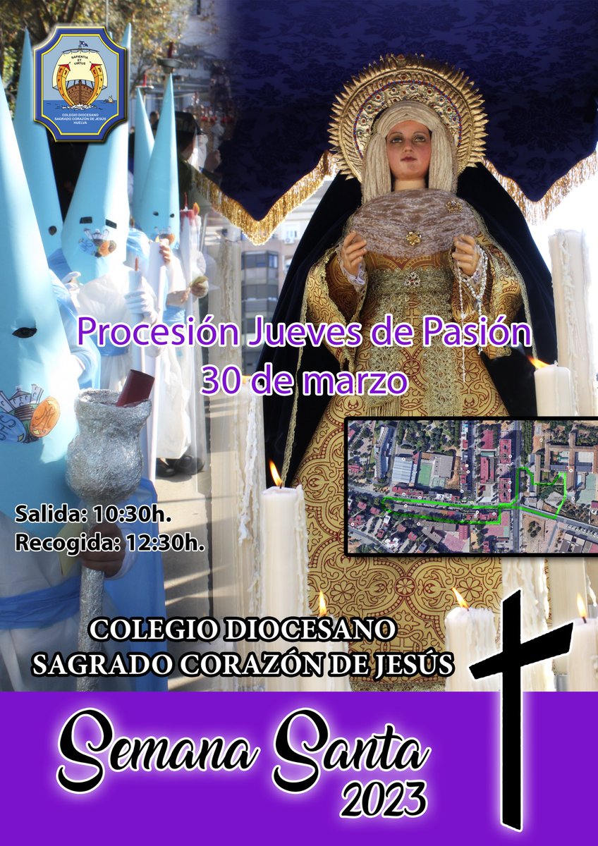Mañana, Jueves de Pasión, saldrán a la calle nuestros pasos de Semana Santa. Estarán acompañados por el alumnado de 5 años y toda primaria. Estáis invitados a verlo, será de 10:30 a 12:30  #YoSoyDiocesano #SomosDiocesanos #SemanaSanta #Infantil #Primaria