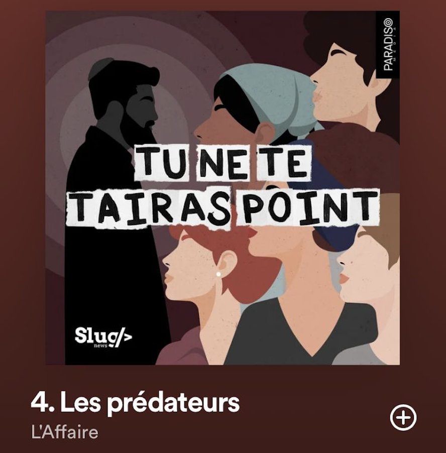 Les épisodes 3 et 4 de notre podcast « Tu ne te tairas point » sont en ligne ! Avec notamment les voix de @IllanaWeizman, @noemie_issan et @ElanaHope dedans. @BerdugoLila @paradisomedia @SlugNews