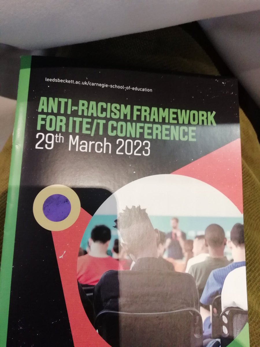 Really looking forward to  the anti-racism framework for ITE/T conference today. #antiracistite <a href="/ResearchCRED/">Centre for Race, Education and Decoloniality</a>