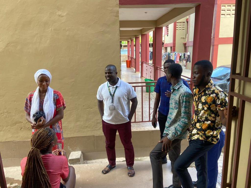 AyeduaseNorth's tweet photo. The Ayeduase North MP, his executives and the distinguished Senior tutor for the constituency, Dr Faizal Adams successfully embarked on a visitation to the various hostels within the constituency and are sincerely grateful for the cooperation of the residents and porters. https://t.co/ijJvb7KN6d