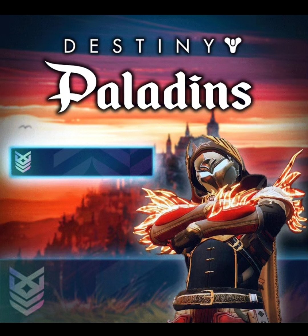 Luga96_'s tweet photo. CONTEST: Destiny Paladins ⚔️
5 EMBLEMS to win 

Like/Rt and Follow 
Comment ⬇️⬇️with a 📸 of your Paladin that represents Bravery, Heroism etc.. Even the Dark Knight look insane to me😈 (Medieval Theme) using The hashtag #DestinyPaladins for a chance to win 5 GDS-89 Emblems🎁💙 https://t.co/v8RCXSzJzj