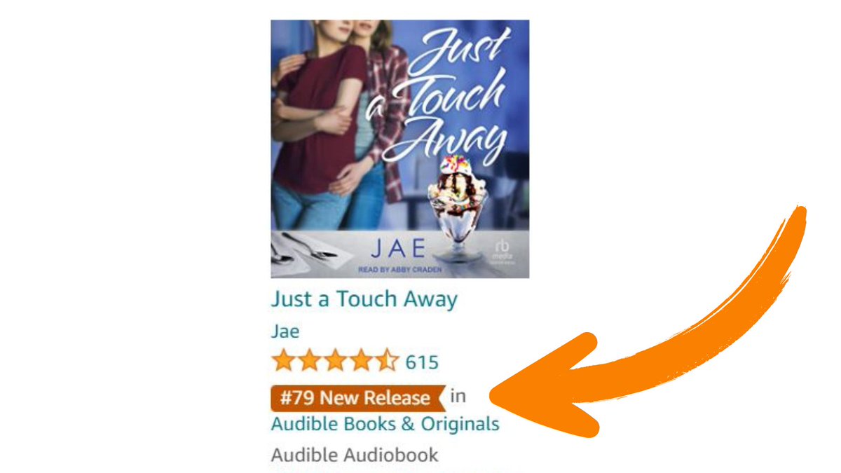 How cool is that? "Just a Touch Away" is number 79 in the best-seller list of all #Audible new releases! 

amazon.com/Audible-Just-a…

A big thank-you to everyone who got the audiobook! I hope you're enjoying it! 

<a href="/TantorAudio/">Tantor Audio</a> <a href="/YlvaPublishing/">Ylva Publishing</a>